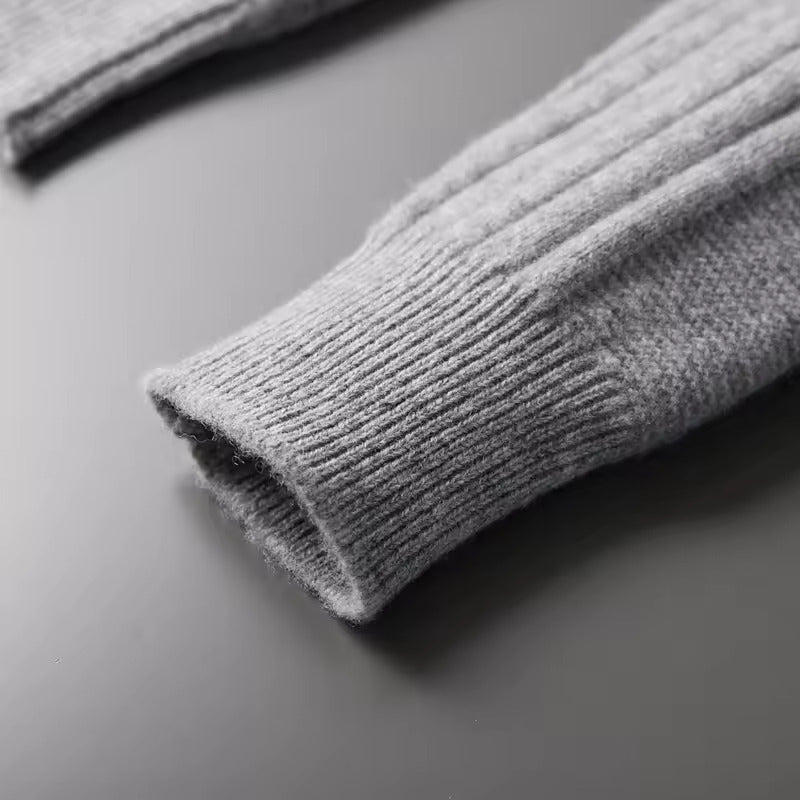 GILET À MOTIF 100 % CACHEMIRE