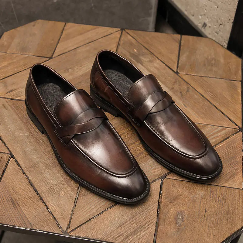 Lässige Leder-Loafer