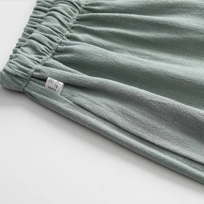 Fez - Pantalon en lin (coupe oversize)