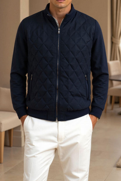 Veste matelassée classique haut de gamme