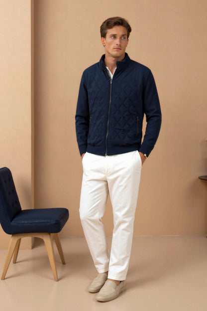 Veste matelassée classique haut de gamme
