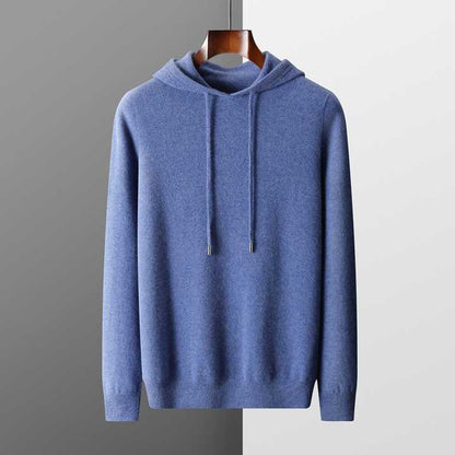 KAPUZENPULLOVER AUS 100 % KASCHMIR