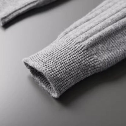 GILET À MOTIF 100 % CACHEMIRE
