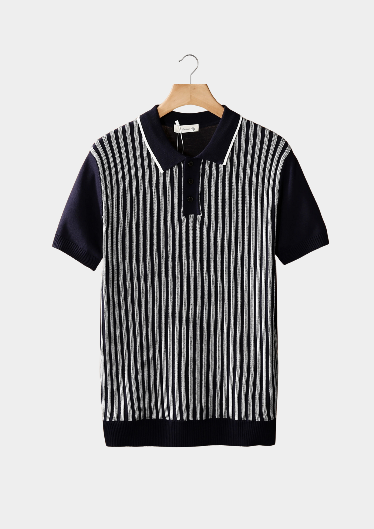 POLO NOBA À RAYURES VERTICALES
